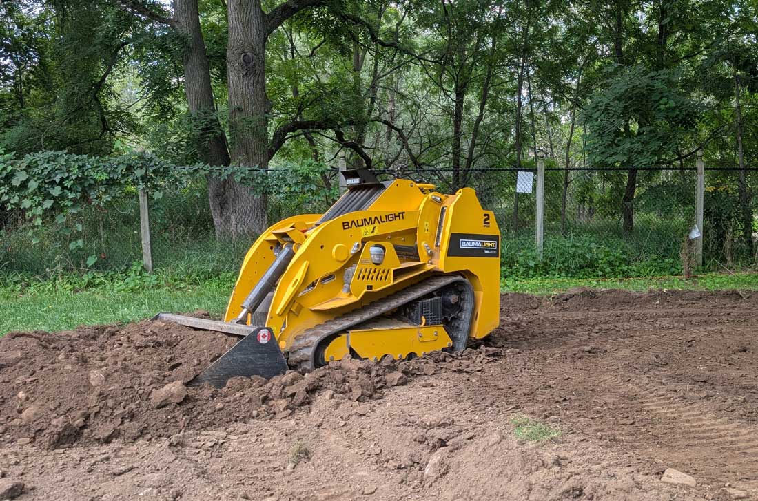 Baumalight Mini Skid Steer (Kubota and Yanmar Diesel 2-Speed) TRL630