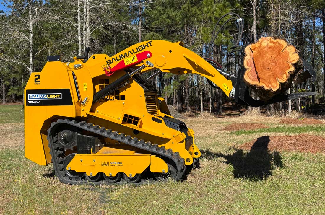 Baumalight Mini Skid Steer (Kubota and Yanmar Diesel 2-Speed) TRL630