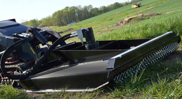 Loflin Fabrication 60-Inch Open Front Brush Cutter For Skid Steers & Track Loaders