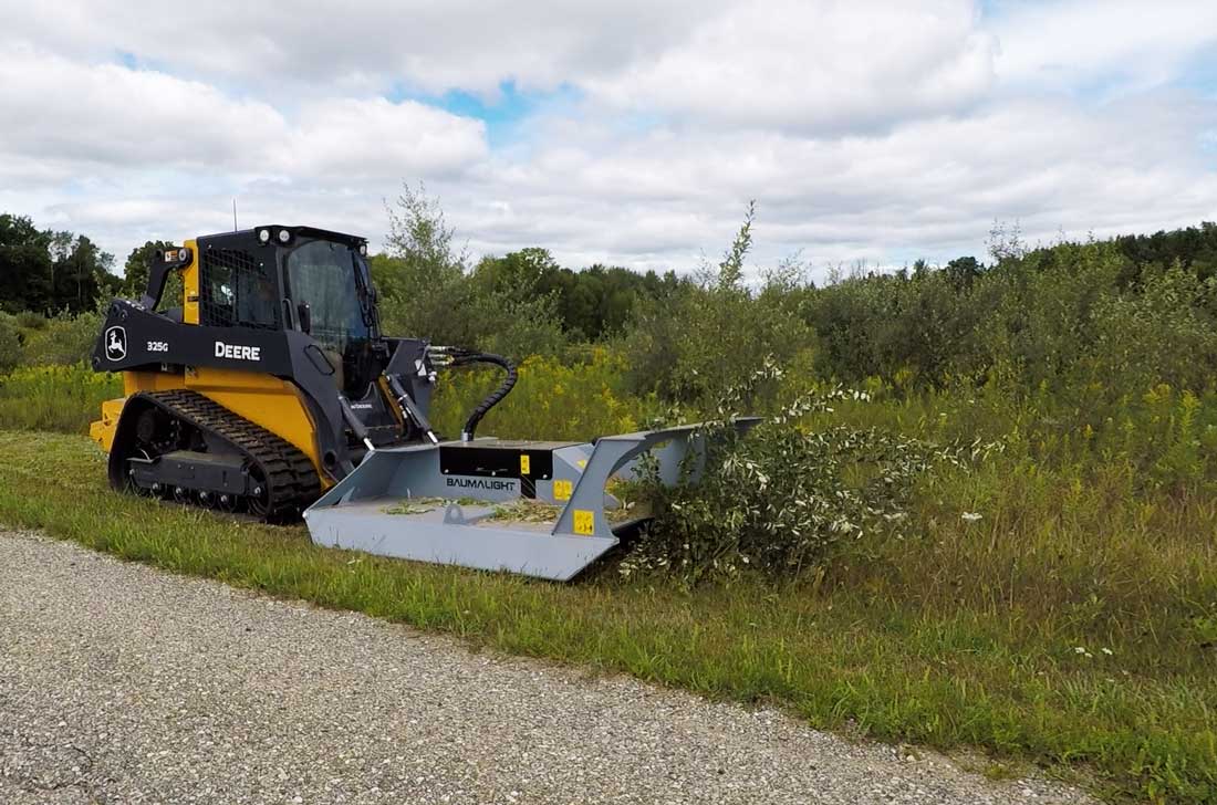 Baumalight CF572 rotary brush cutter brush management