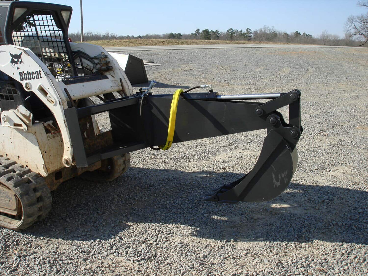 Loflin Fabrication Backhoe For Skid Steers & Track Loaders; manufacturer family image, selected configuration may differ.