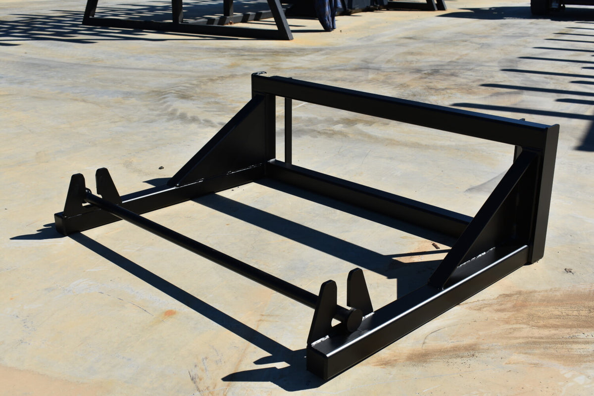 Loflin Fabrication 50-Inch Sod Roller For Skid Steers & Track Loaders; manufacturer family image, illustrated configuration may differ.