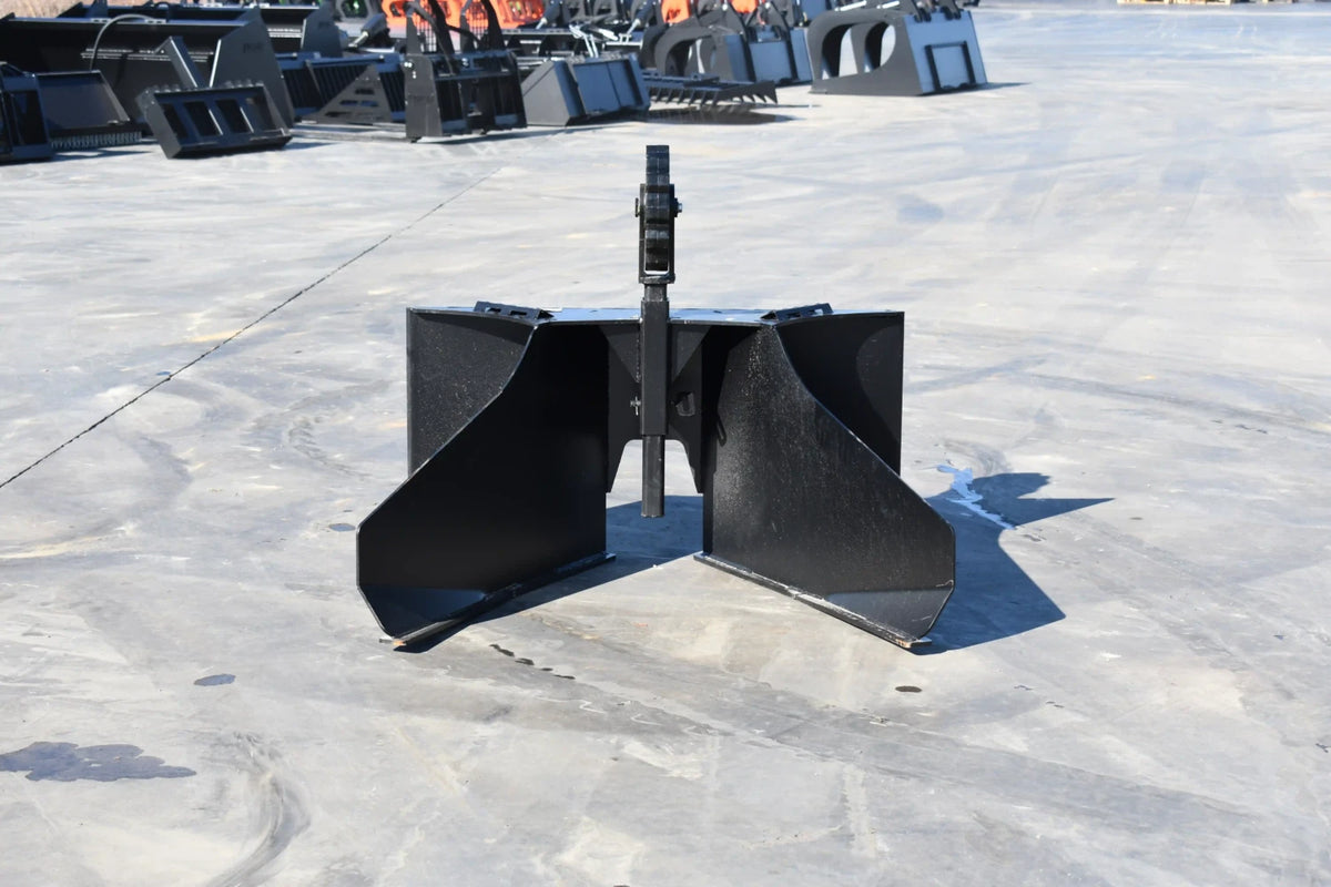 Loflin Fabrication Trench Filler With Packing Wheel; manufacturer family image, illustrated configuration may differ.