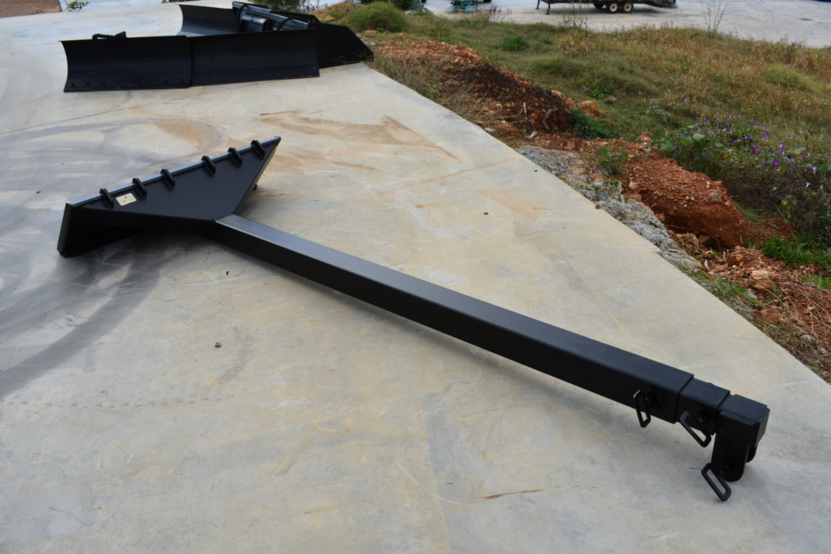 Loflin Fabrication Manual Teleboom For Skid Steers & Track Loaders; manufacturer family image, illustrated configuration may differ.
