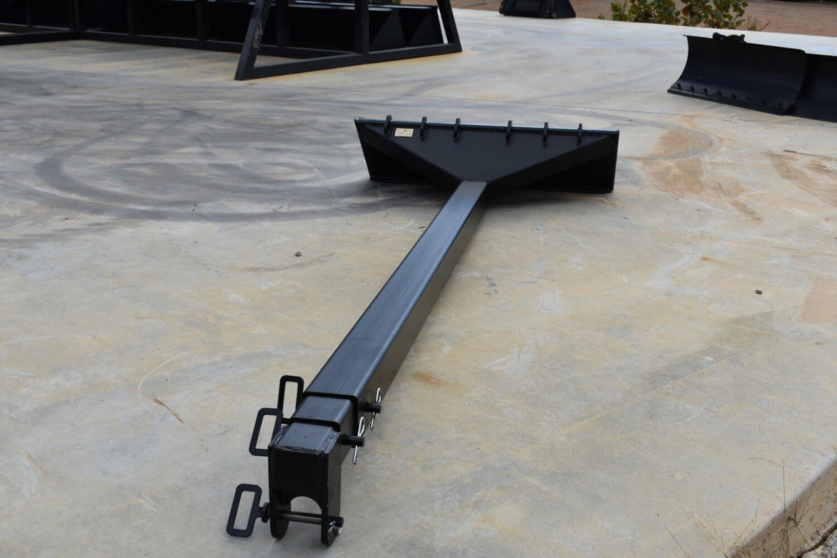 Loflin Fabrication Manual Teleboom For Skid Steers & Track Loaders; manufacturer family image, illustrated configuration may differ.