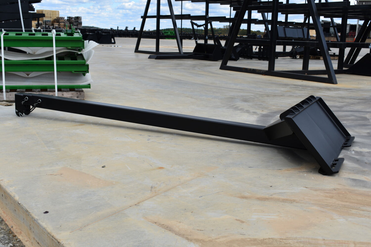 Loflin Fabrication Manual Teleboom For Skid Steers & Track Loaders; manufacturer family image, illustrated configuration may differ.