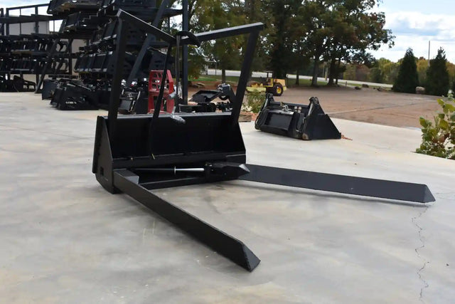 Loflin Fabrication Hydraulic Nursery Forks For Skid Steers & Track Loaders