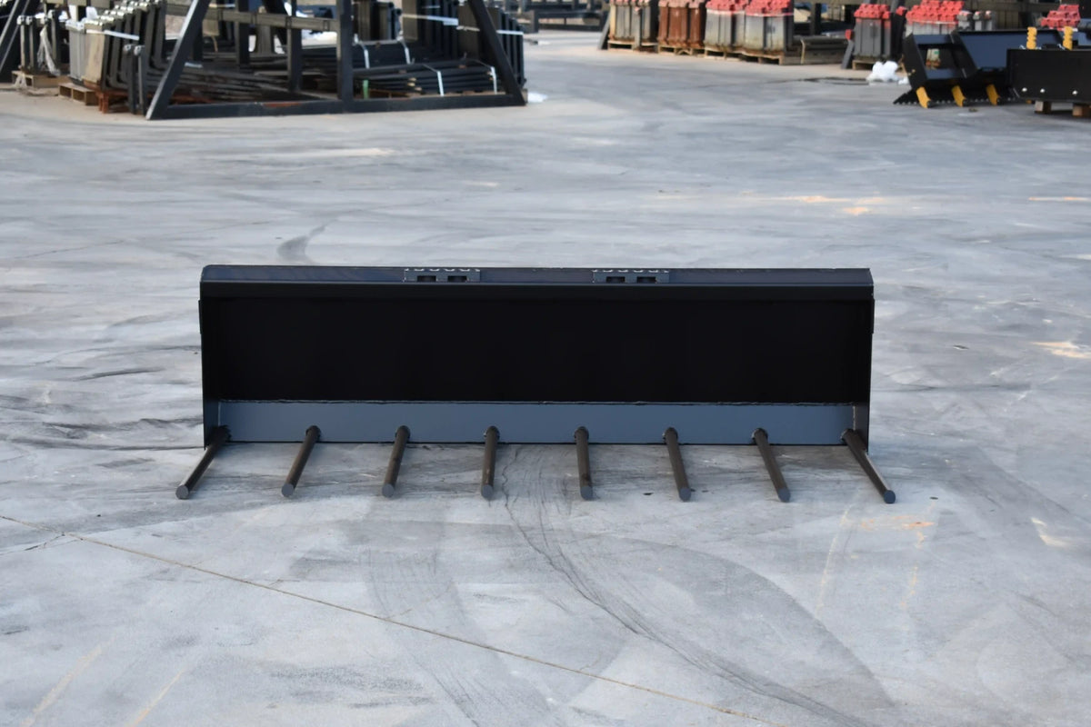 Loflin Fabrication 72-Inch Manure Fork For Skid Steers & Track Loaders; manufacturer family image, illustrated configuration may differ.