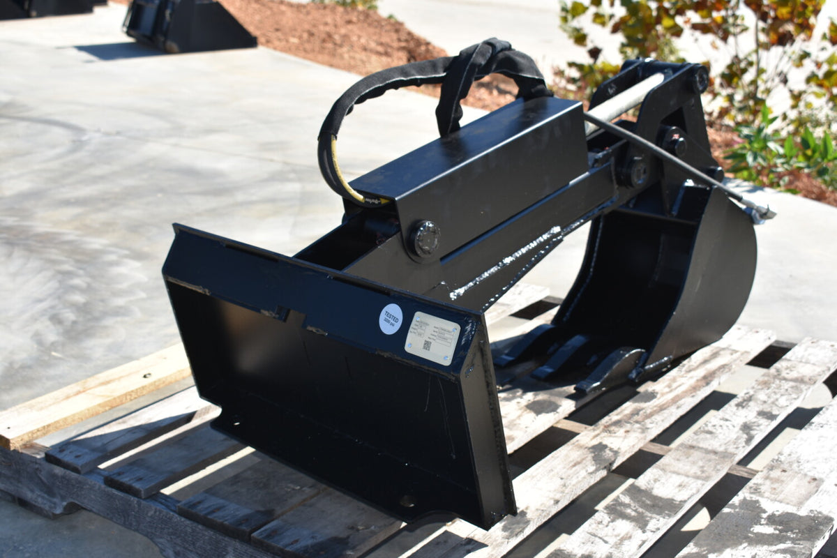 Loflin Fabrication Mini Backhoe For Mini Skid Steers; manufacturer family image, selected configuration may differ.
