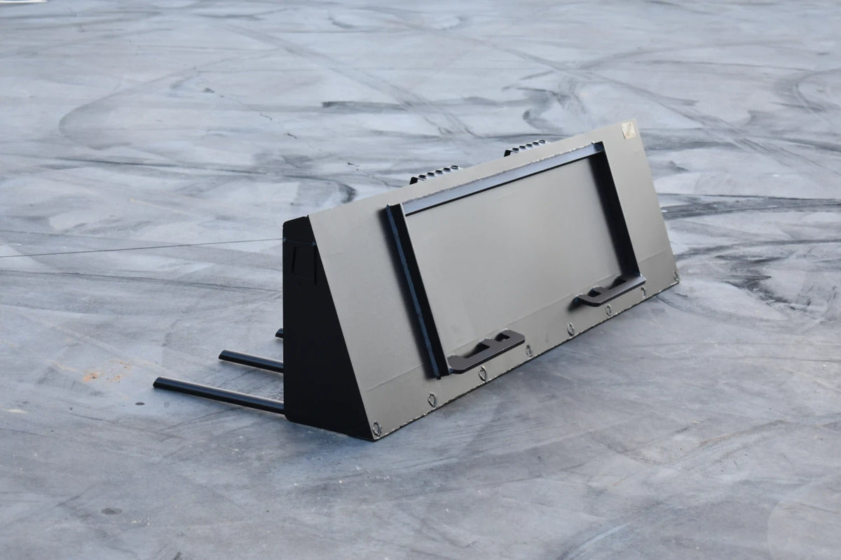 Loflin Fabrication 72-Inch Manure Fork For Skid Steers & Track Loaders; manufacturer family image, illustrated configuration may differ.