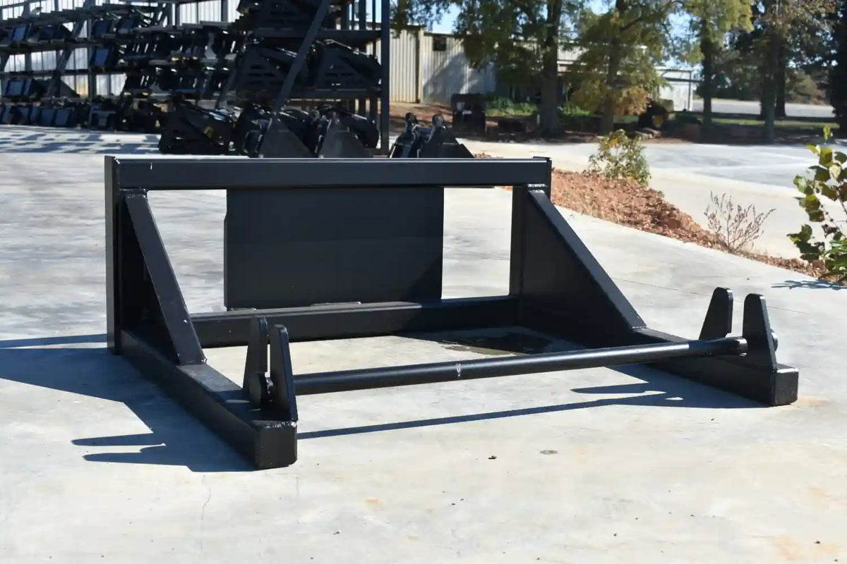 Loflin Fabrication 42-Inch Sod Roller For Mini Skid Steers; manufacturer family image, illustrated configuration may differ.