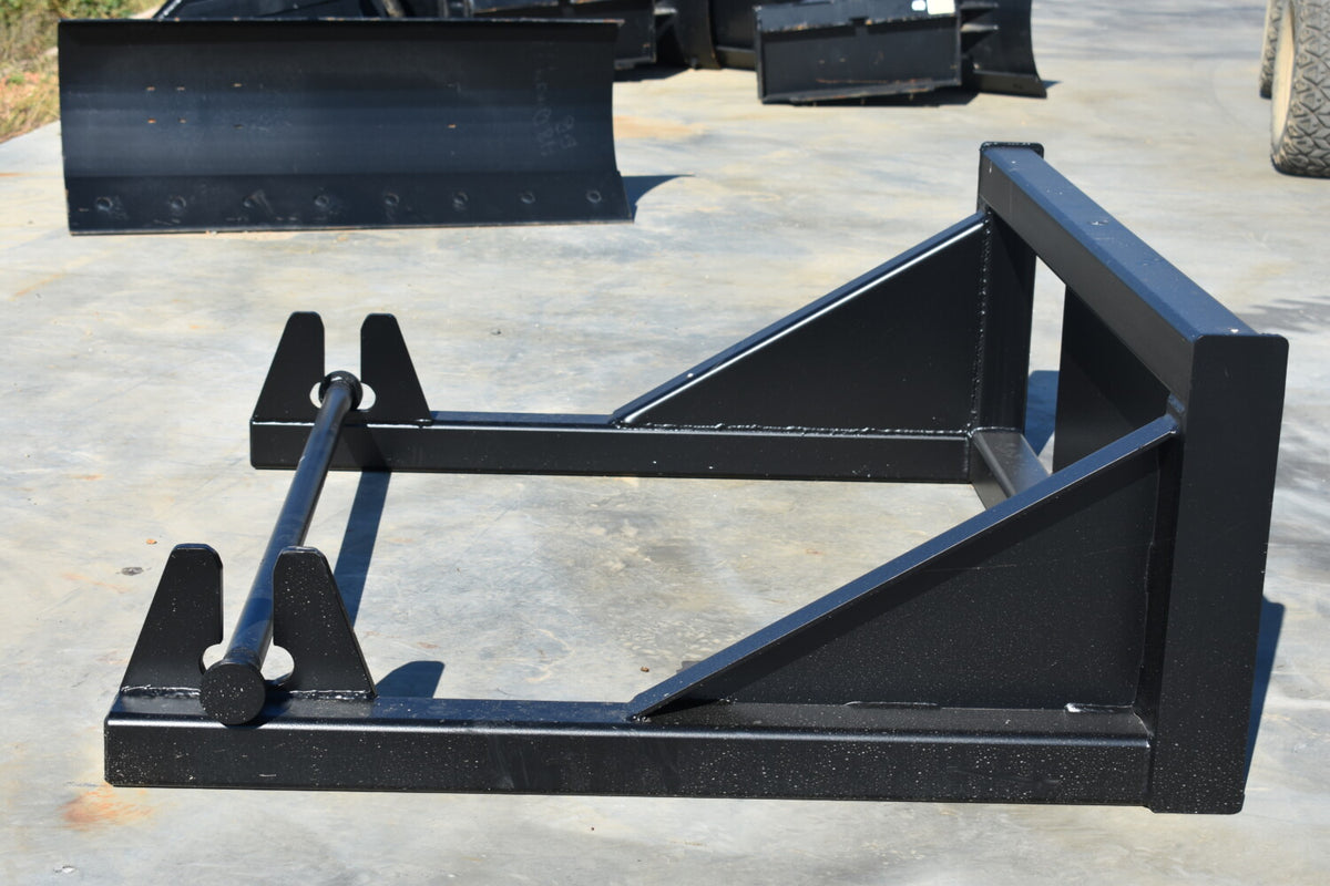 Loflin Fabrication 42-Inch Sod Roller For Mini Skid Steers; manufacturer family image, illustrated configuration may differ.