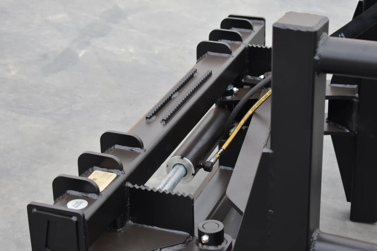 Loflin Fabrication Hydraulic Bale Squeezer For Skid Steers & Track Loaders; manufacturer family image, illustrated configuration may differ.