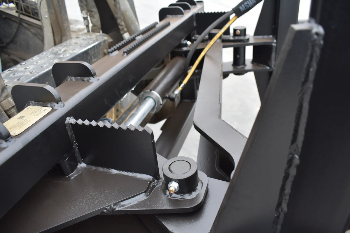 Loflin Fabrication Hydraulic Bale Squeezer For Skid Steers & Track Loaders; manufacturer family image, illustrated configuration may differ.