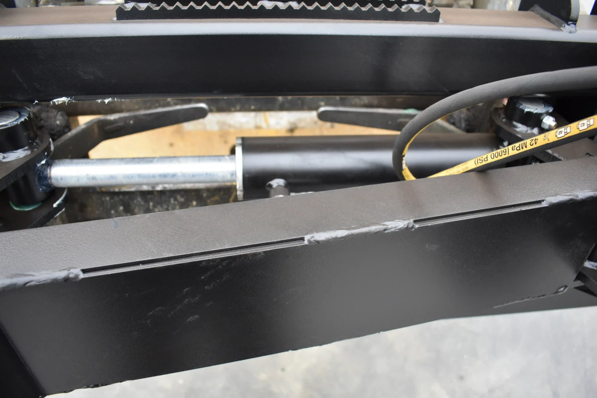 Loflin Fabrication Hydraulic Bale Squeezer For Skid Steers & Track Loaders; manufacturer family image, illustrated configuration may differ.