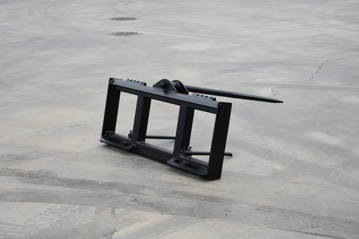 Loflin Fabrication Hay Spear For Skid Steers & Track Loaders; manufacturer family image, illustrated configuration may differ.