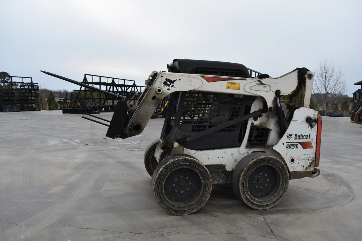 Loflin Fabrication Hay Spear For Skid Steers & Track Loaders; manufacturer family image, illustrated configuration may differ.