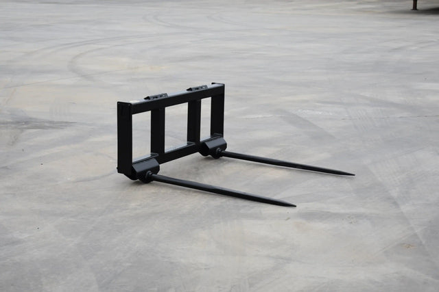 Loflin Fabrication Double-Bottom Hay Spear For Skid Steers & Track Loaders