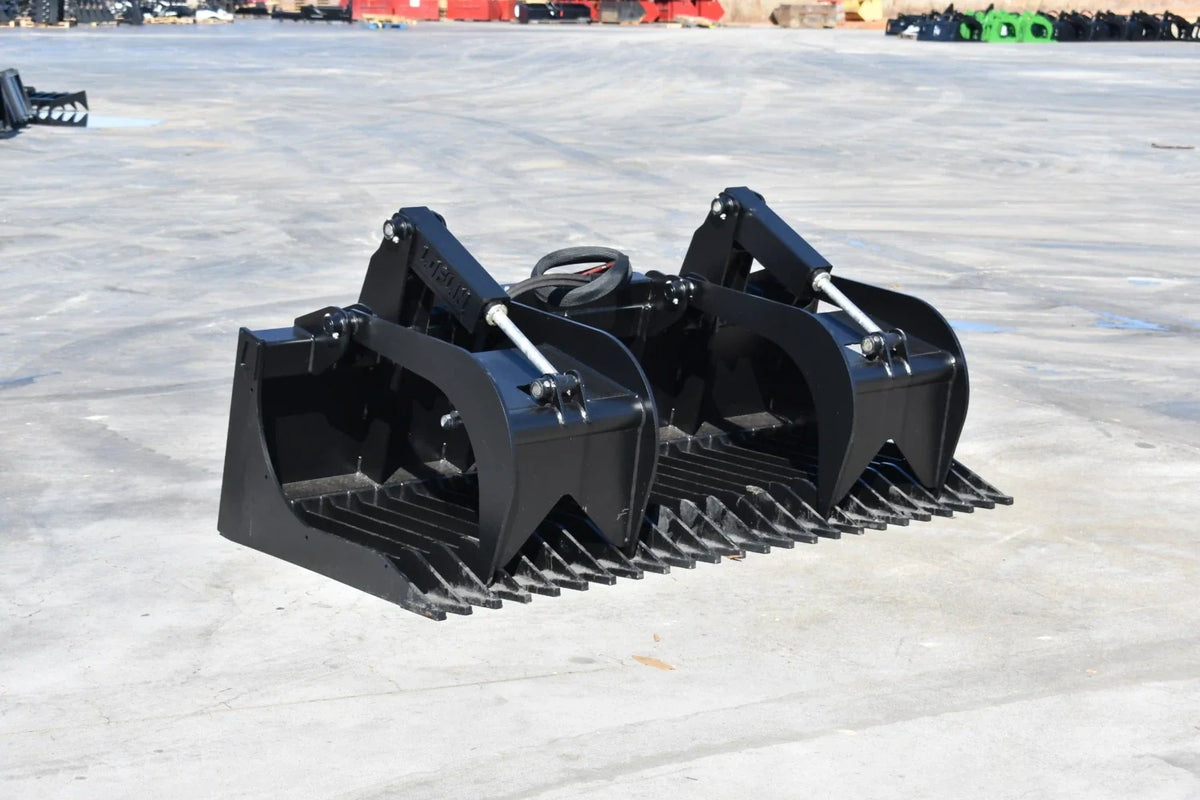 Loflin Fabrication Standard Duty Rock Bucket Grapple For Skid Steers product view 4