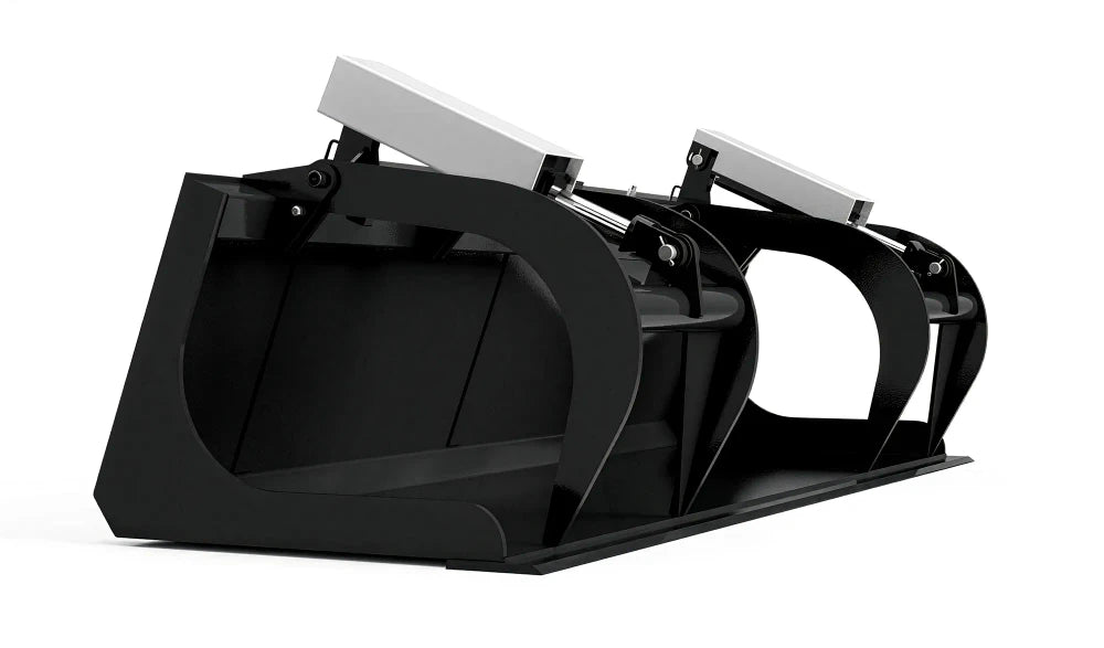 Express Steel 84-Inch Solid Bottom Grapple Bucket;manufacturer family image, selected configuration may differ