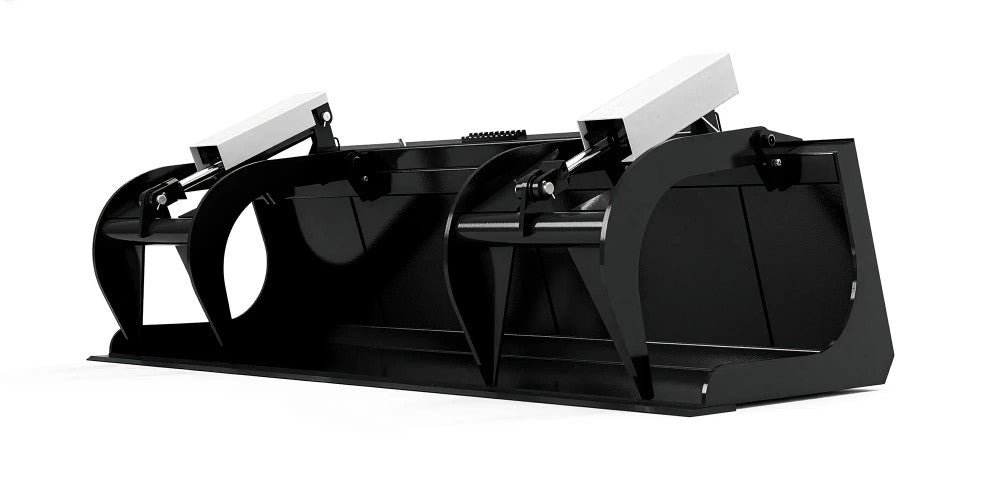 Express Steel 84-Inch Solid Bottom Grapple Bucket;manufacturer family image, selected configuration may differ