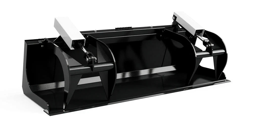 Express Steel 84-Inch Solid Bottom Grapple Bucket;manufacturer family image, selected configuration may differ