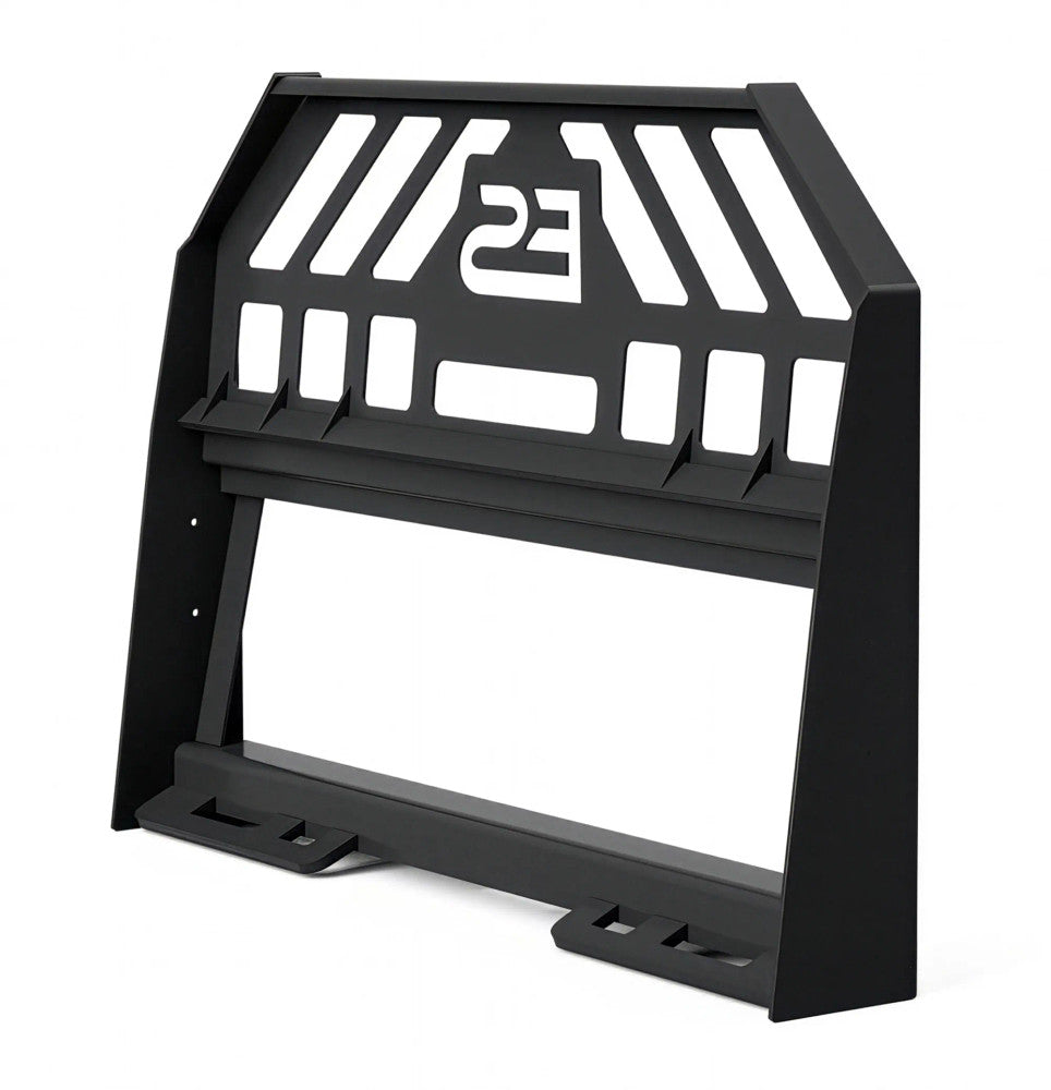 Express Steel Heavy Duty Pallet Fork Frame; compatible forks/spears pictured may be sold separately