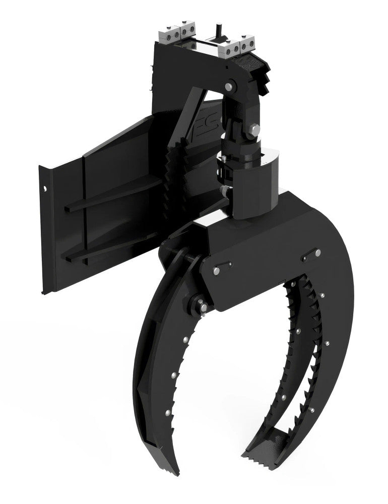 Express Steel Mini Hydraulic Rotating Log Grapple;manufacturer family image, selected configuration may differ