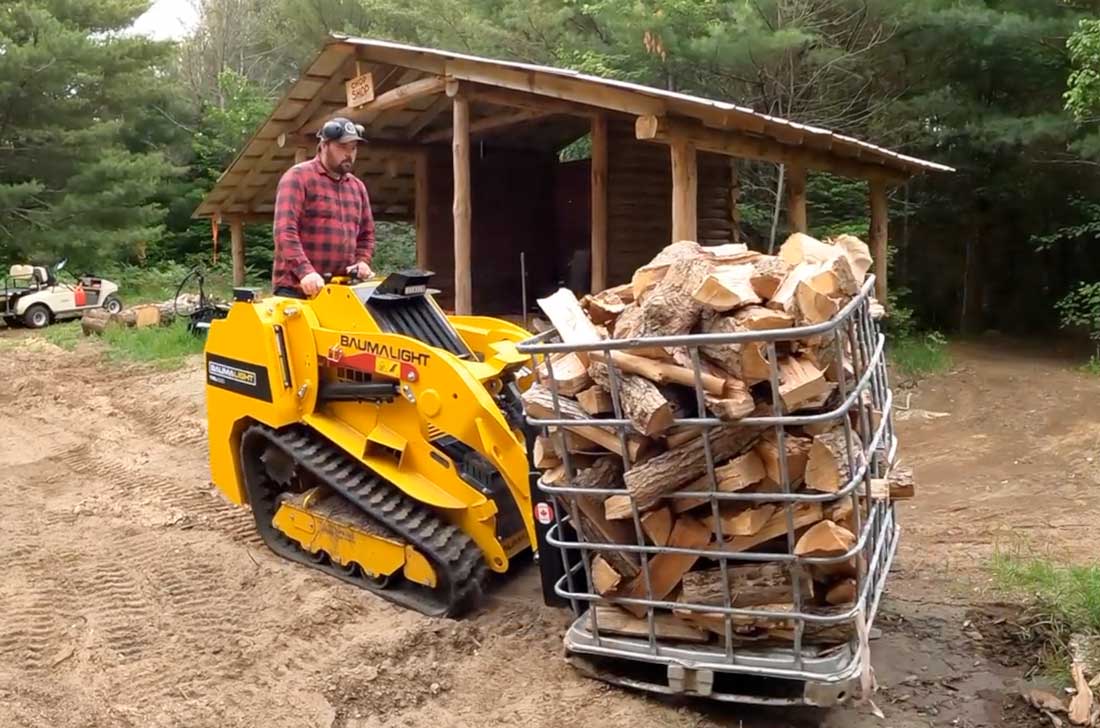Baumalight Mini Skid Steer (TRL620Y and TRL620D)