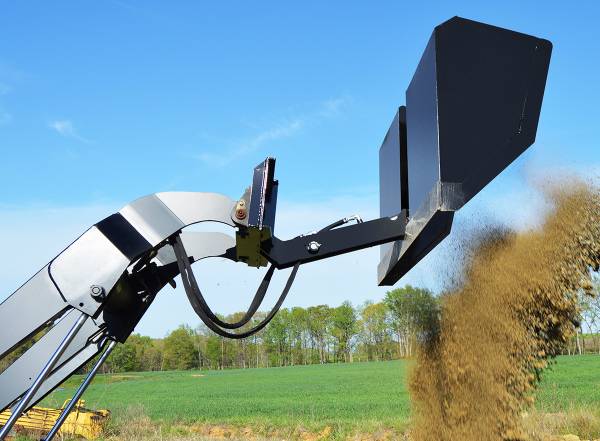 Loflin Fabrication Mini Front Dump Bucket For Mini Skid Steers