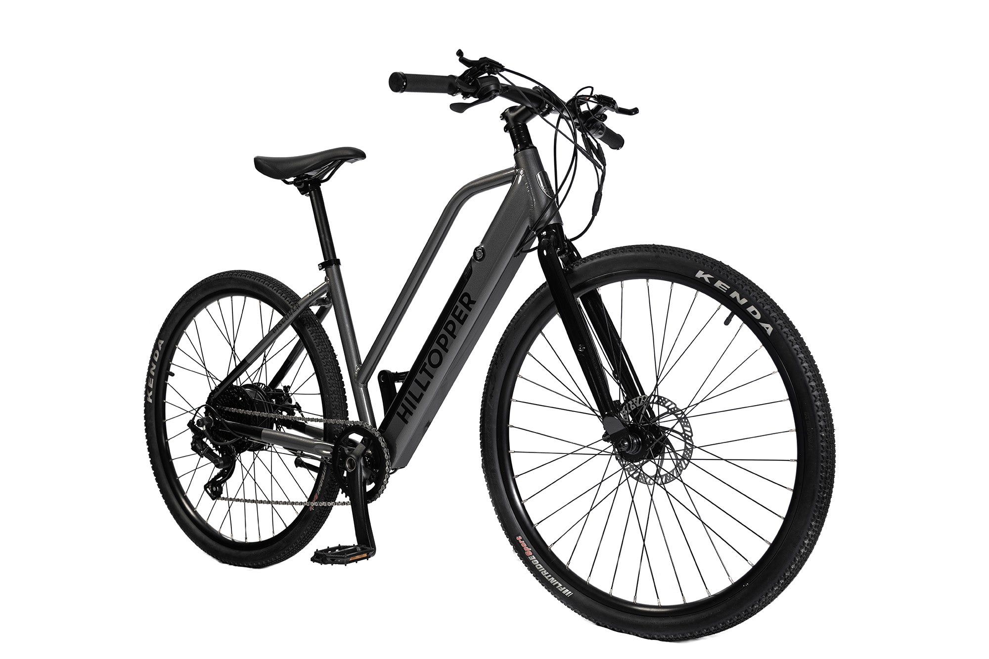 Hilltopper Discover Step-Through Electric Gravel Road Bike