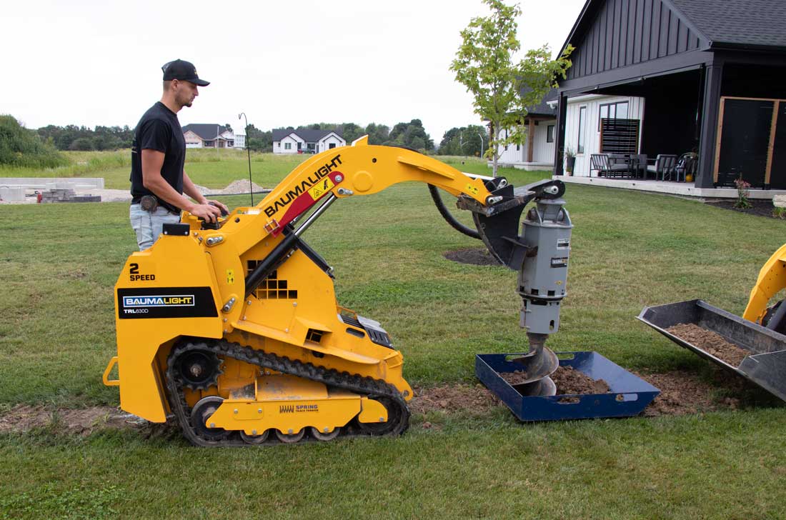 Baumalight RC586 auger drive image 2