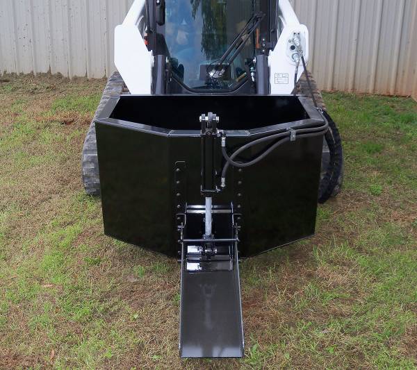 Loflin Fabrication Hydraulic Concrete Bucket For Skid Steers manufacturer family image 1; illustrated configuration may differ from selected option