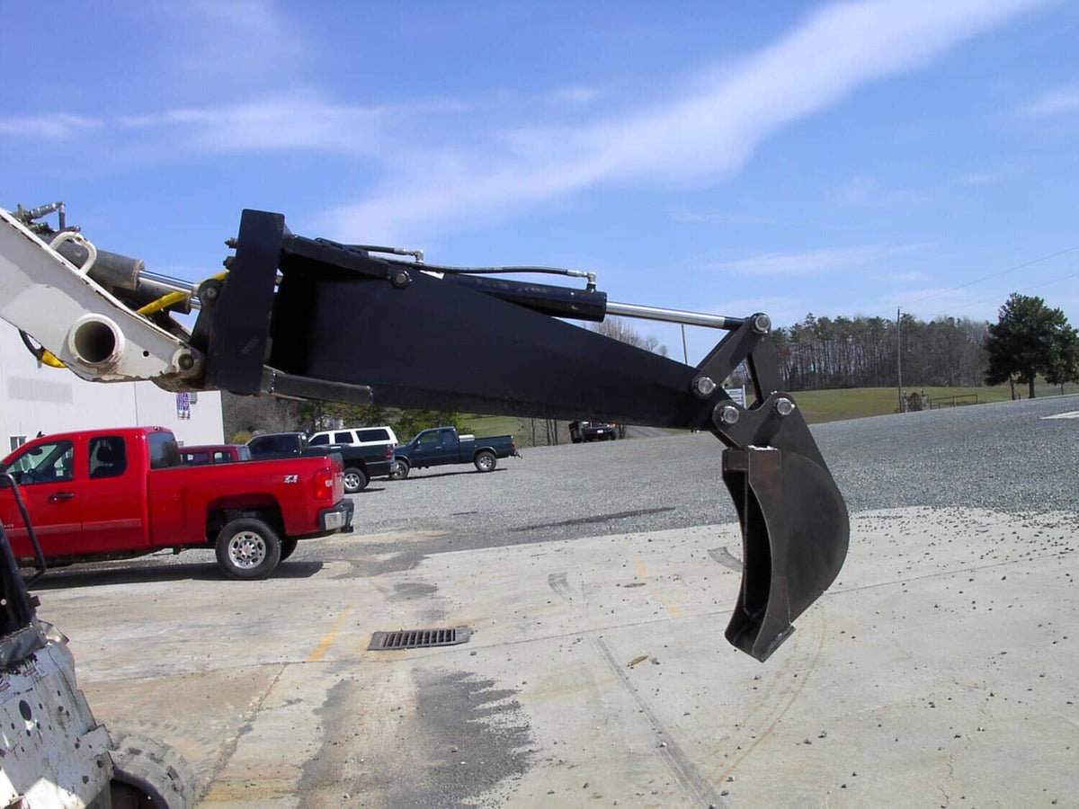Loflin Fabrication Backhoe For Skid Steers & Track Loaders; manufacturer family image, selected configuration may differ.