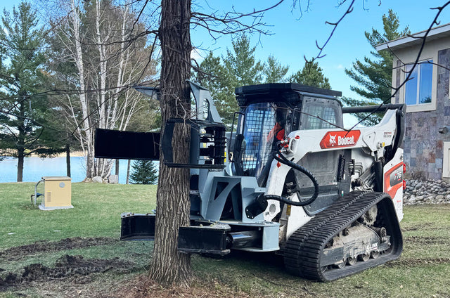 Baumalight Tree Shear ISH918G For Skid Steers