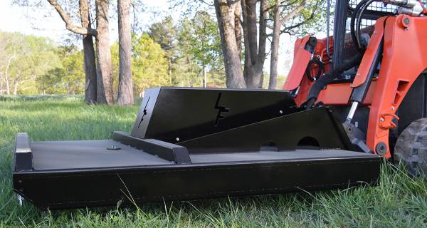 Loflin Fabrication 60-Inch Closed Front Brush Cutter For Skid Steers & Track Loaders