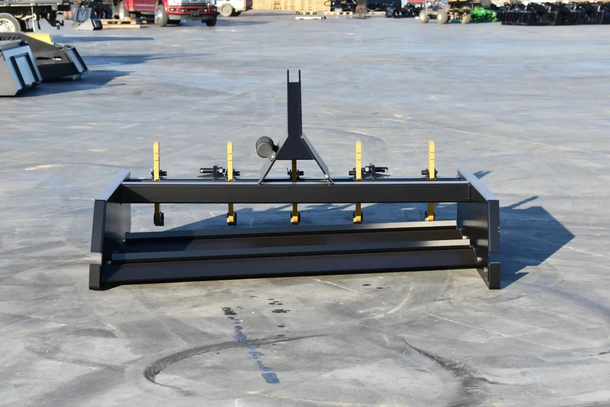 Loflin Fabrication 3-Point Hitch Box Blade Ripper For Tractors; illustrated width or mount may vary