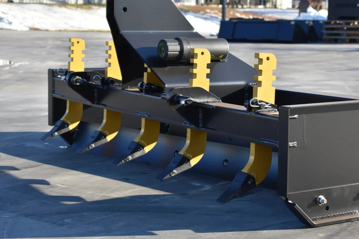 Loflin Fabrication 3-Point Hitch Box Blade Ripper For Tractors; illustrated width or mount may vary