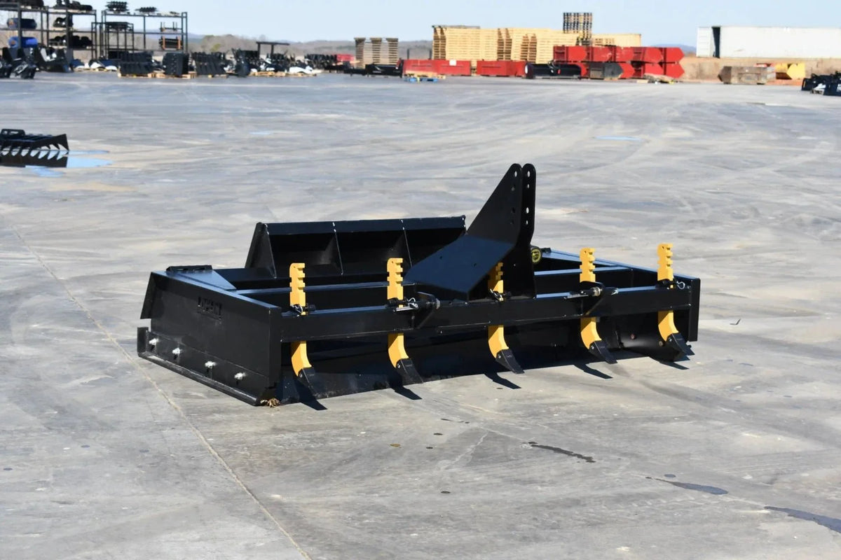Loflin Fabrication Combo Mount Box Blade Ripper For Tractors & Skid Steers; illustrated width or mount may vary