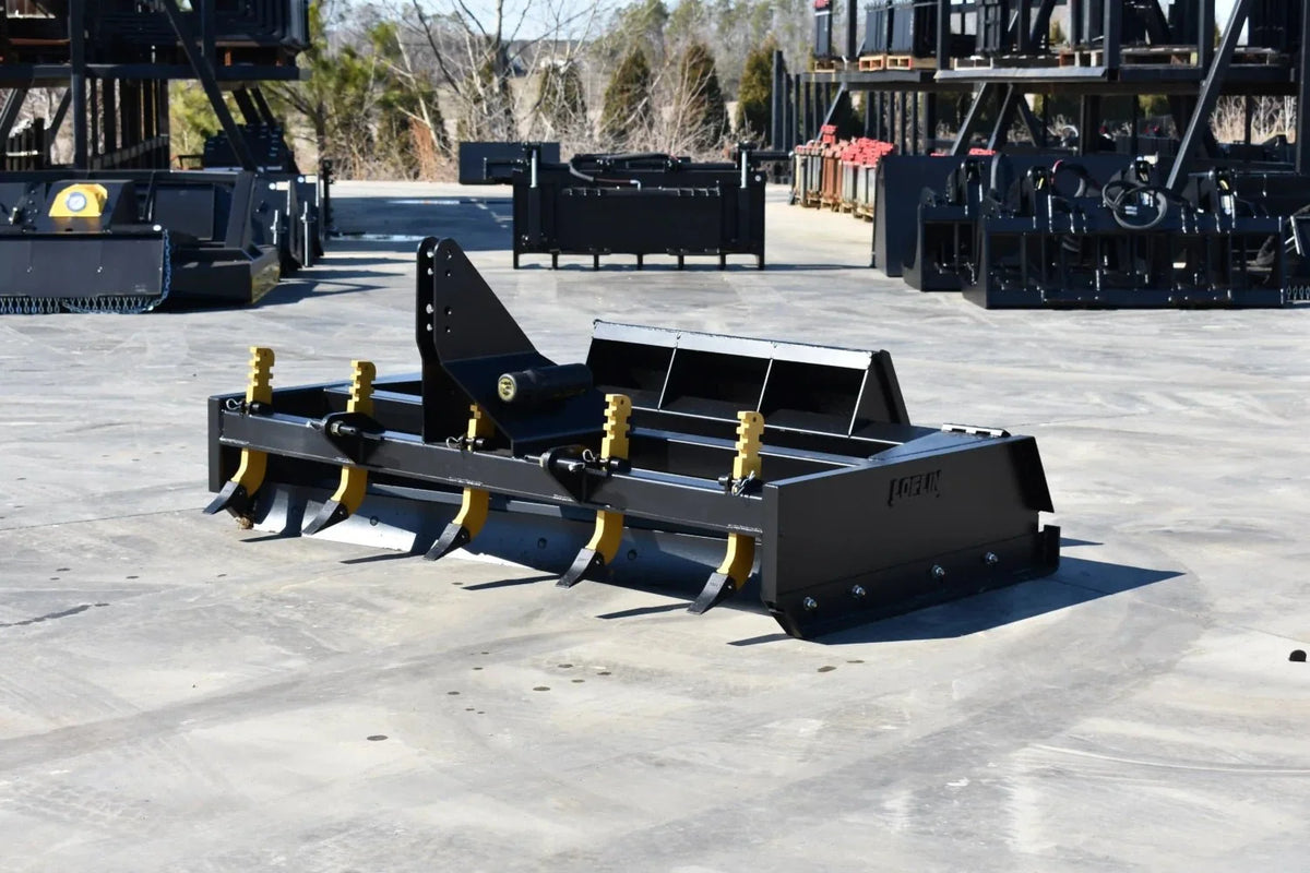 Loflin Fabrication Combo Mount Box Blade Ripper For Tractors & Skid Steers; illustrated width or mount may vary