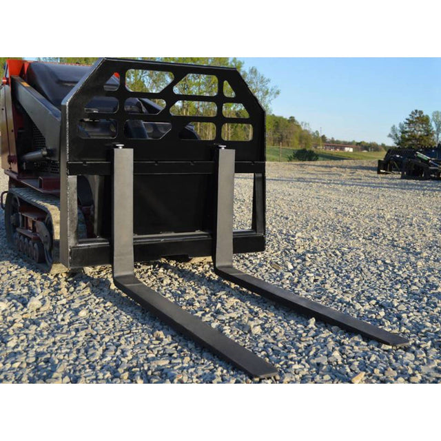 Loflin Fabrication Pallet Fork Frame For Mini Skid Steers