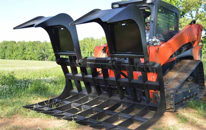 Loflin Fabrication Monster Root Grapple shown in manufacturer catalog