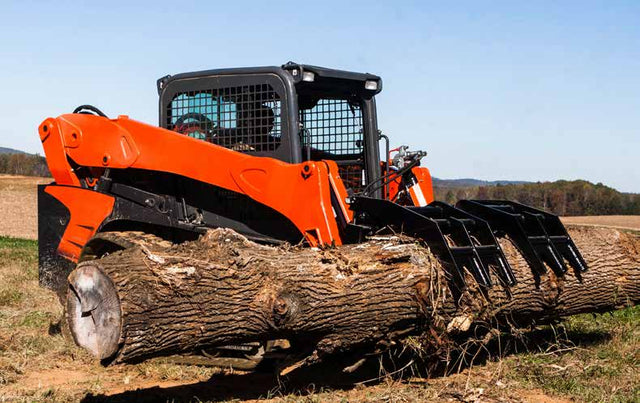 Loflin Fabrication XHD Vertical Root Grapple For Skid Steers