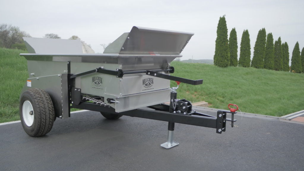 Millcreek 2100 compact topdresser
