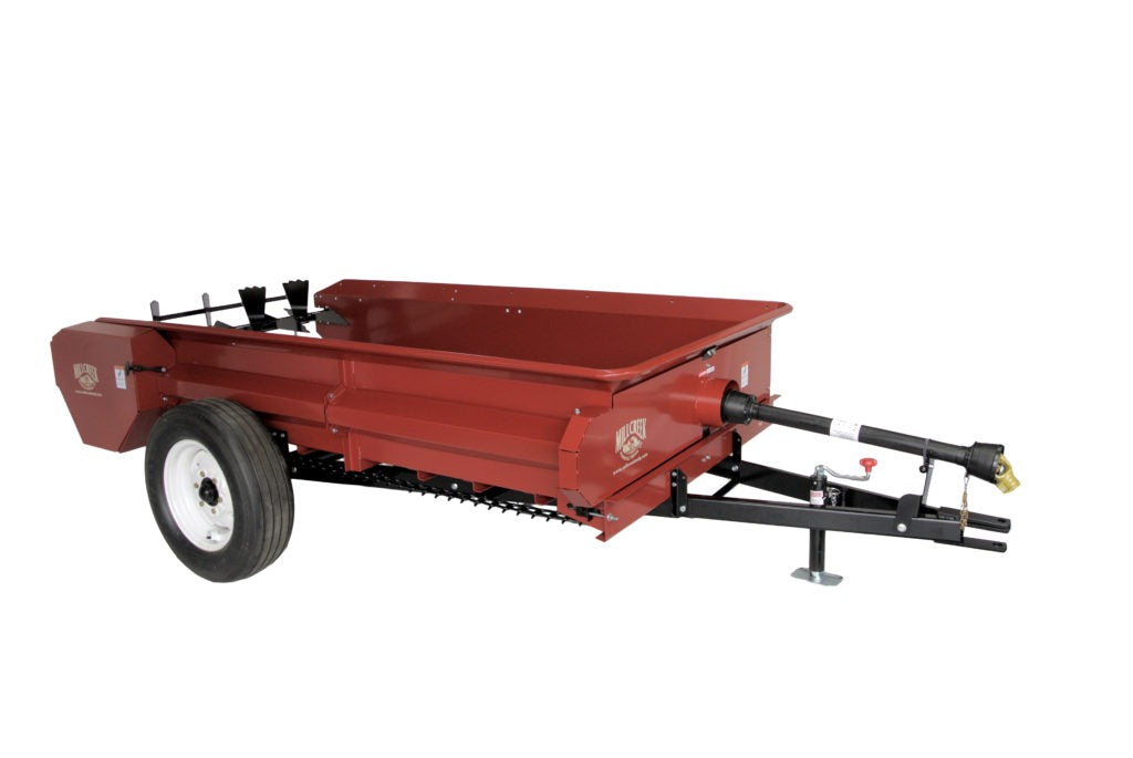 Millcreek 97 and 127 large manure spreaders