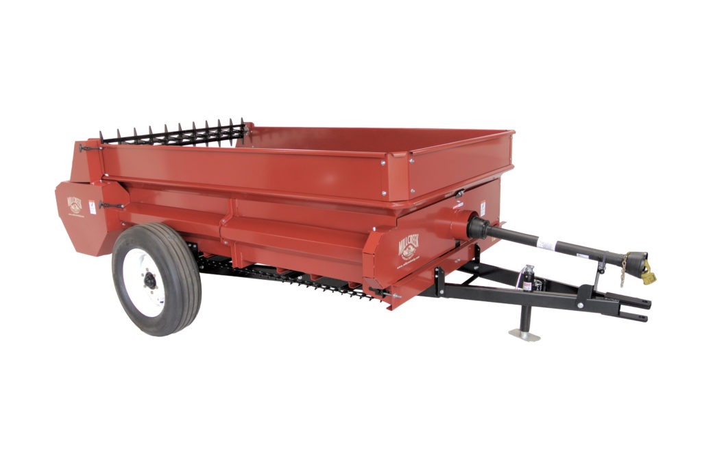 Millcreek 97 and 127 large manure spreaders
