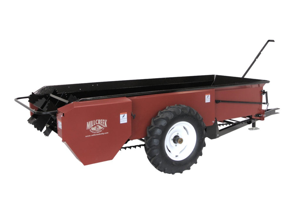 Millcreek 57 and 77 mid-size manure spreaders