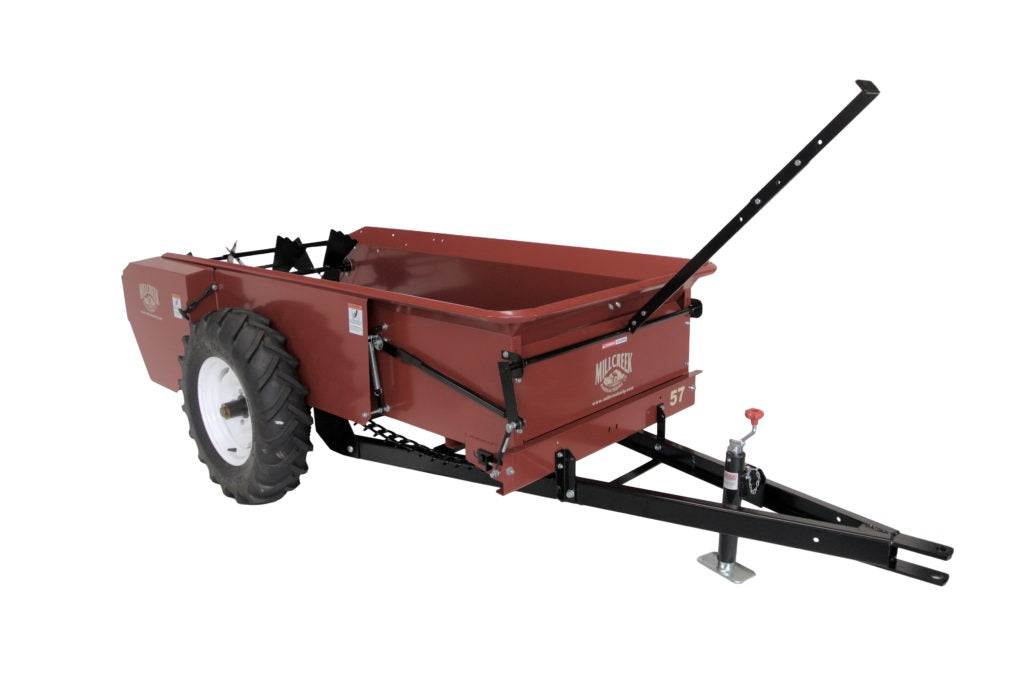 Millcreek 57 and 77 mid-size manure spreaders