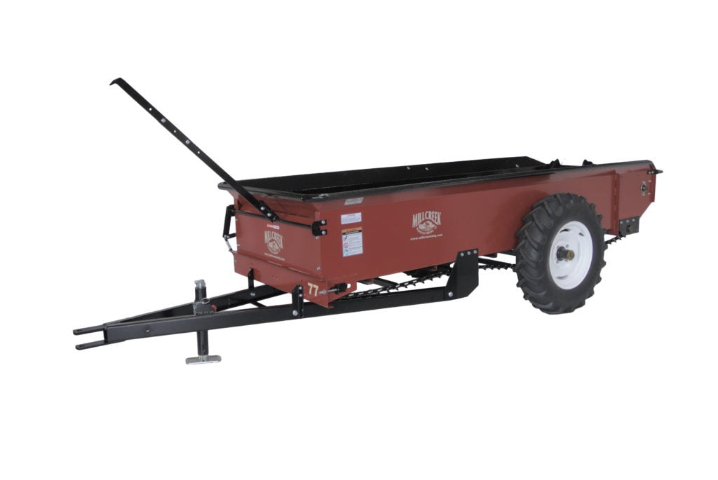 Millcreek 57 and 77 mid-size manure spreaders