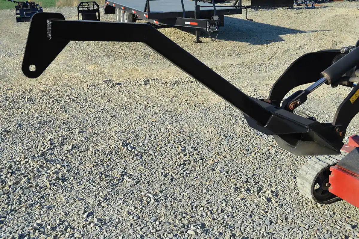 Loflin Fabrication Mini Tree Boom For Mini Skid Steers; manufacturer family image, illustrated configuration may differ.